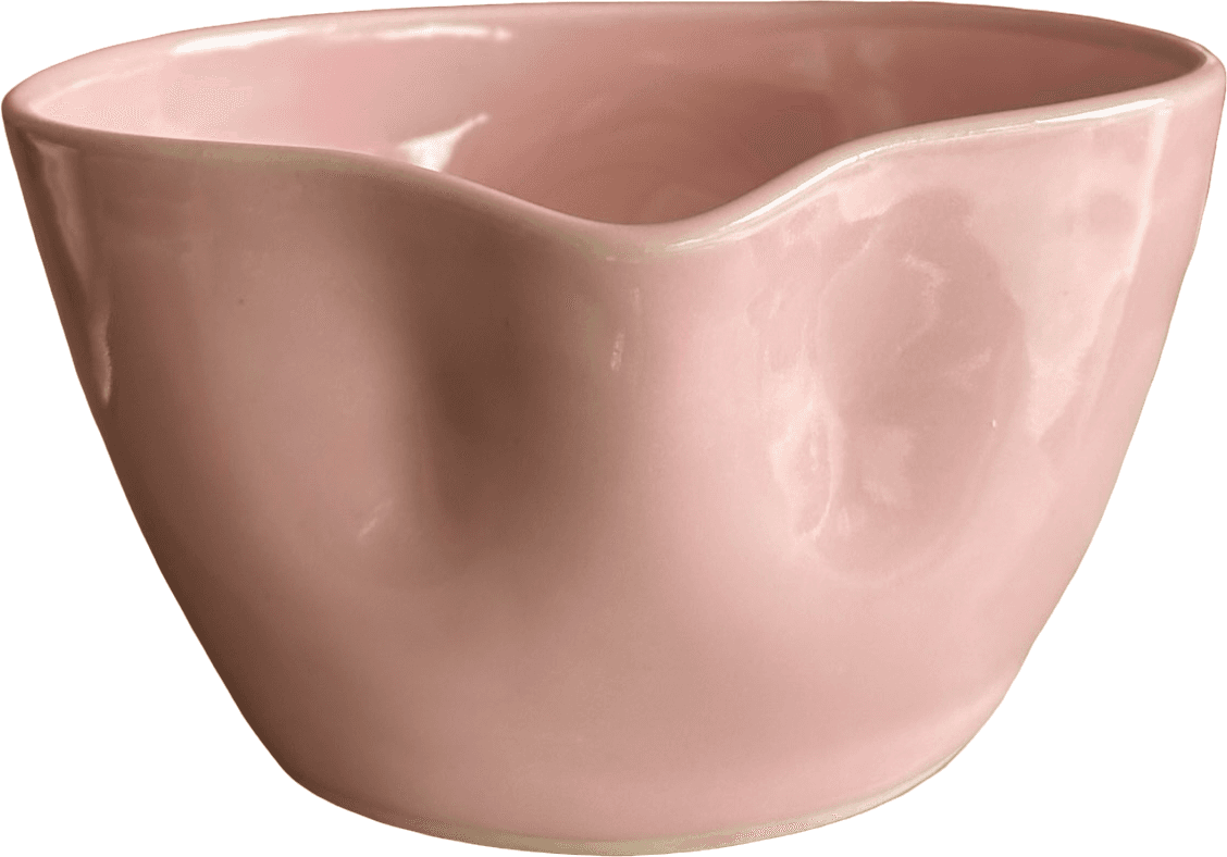 cherry blossom matcha bowl